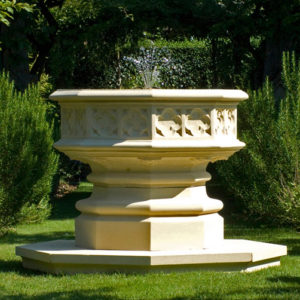Haddonstone Gothic Fountain