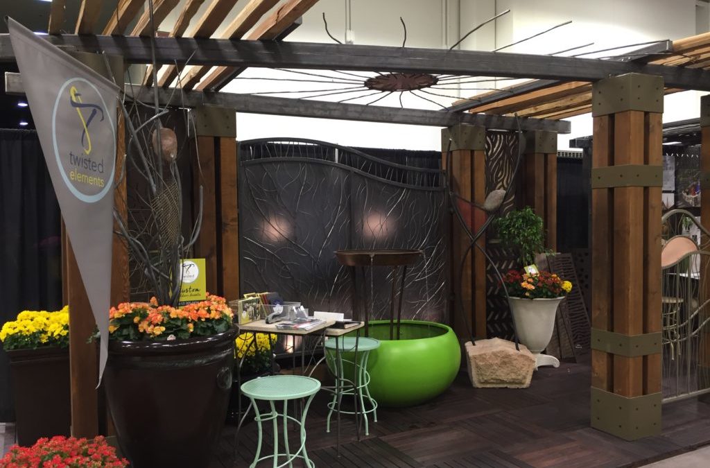Twisted Elements Booth Wins at the Home and Garden Show