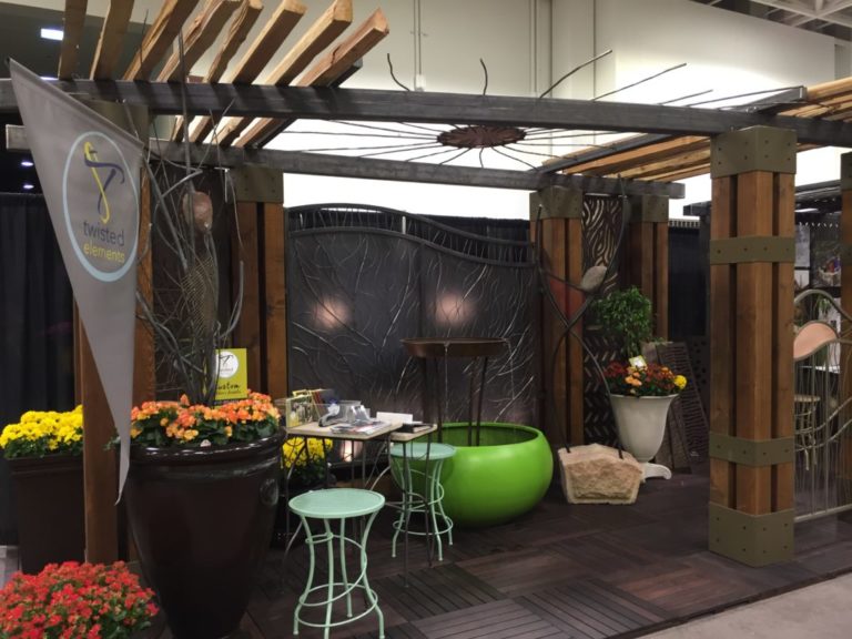 Minneapolis Home and Garden Show 2017 Best Booth Twisted Elements