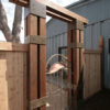 Custom Metal Privacy Gate by Metalsmith's Designs