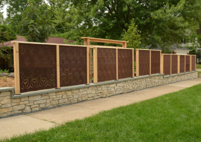 Outdeco Panels used for Fencing