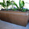 Tournesol Siteworks Craftsman Collection Hammered Planter