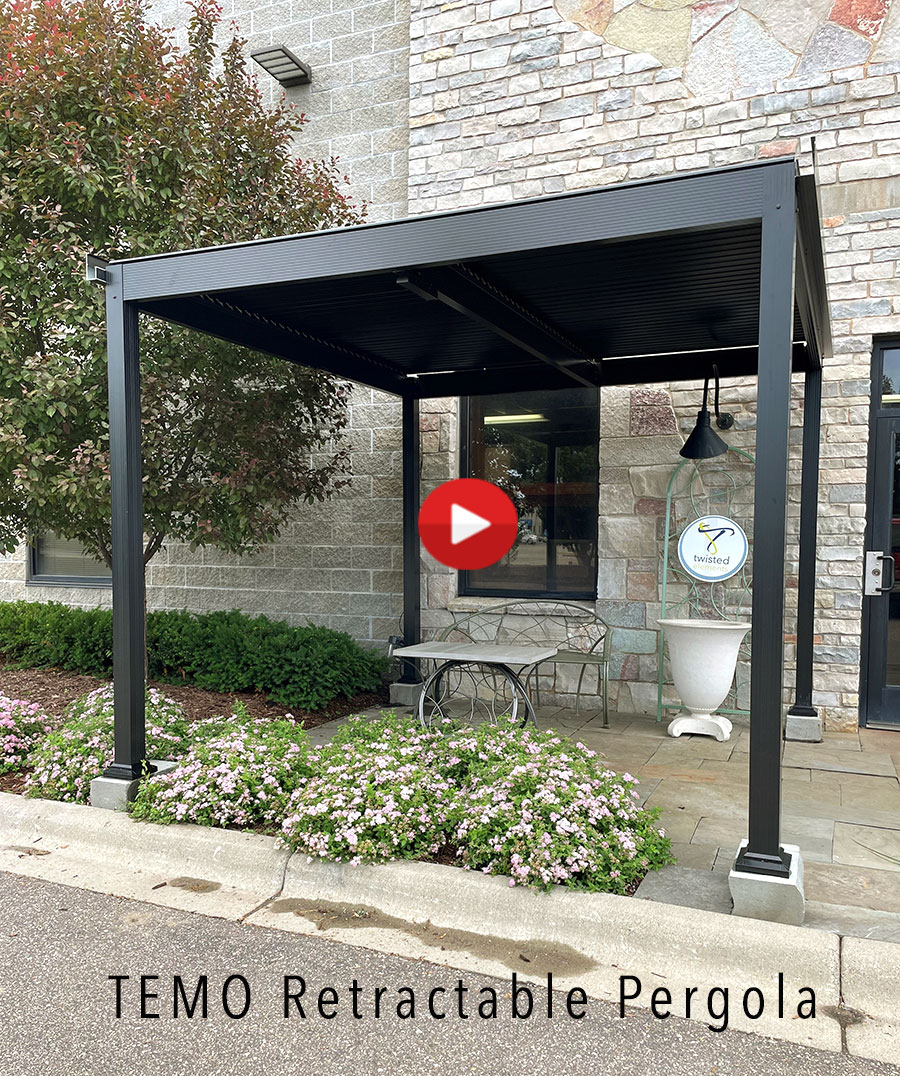 Video of Operable Temo Pergola